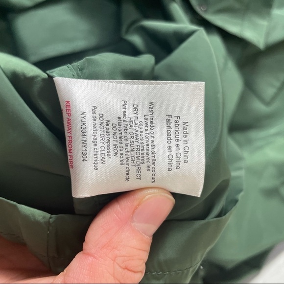 Native Youth Visayan Coach Jacket Green Mens M - Picture 10 of 12